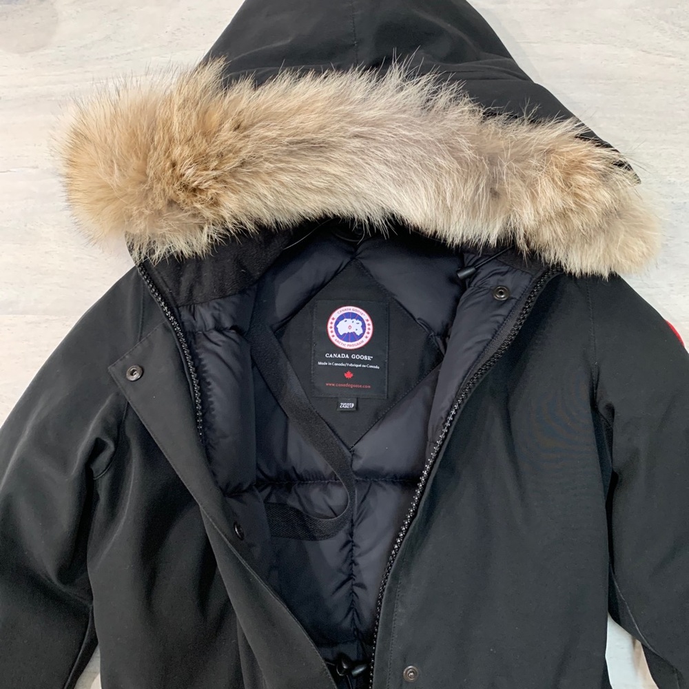 Canada goose Victoria parka with genuine fur trim